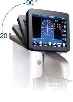 90mm 15.5KG Ophthalmology Medical Equipment Auto Lensmeter 7 Inch LCD Display Touch Screen