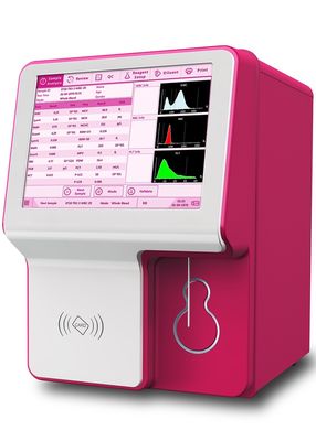 2 Channels Fully Auto Veterinary Hematology Analyzer Real Time Monitoring